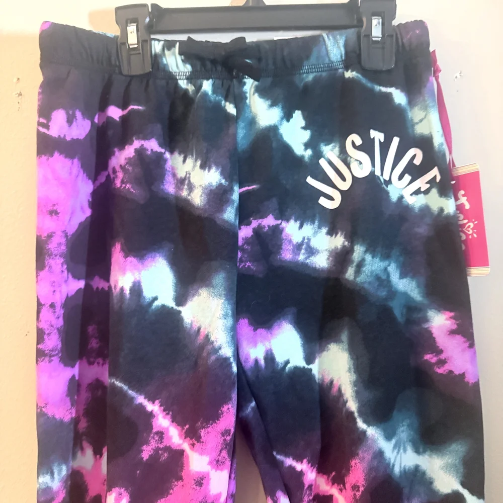 Justice Vibrant Tie-Dye Leggings - Picture 4 of 7
